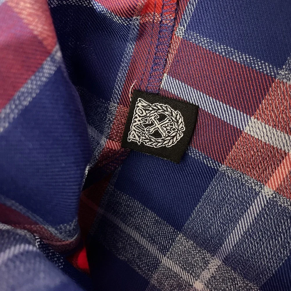 Dixxon Flannel Shirt Extra Large Red Green Show International Possum Brotherhood - Picture 8 of 11